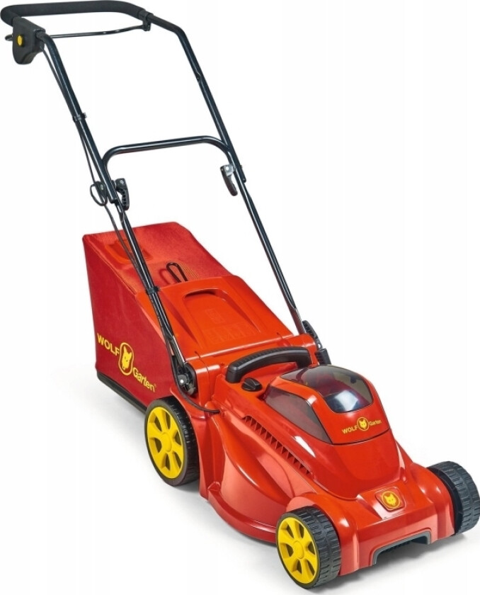 Wolf-Garten Cordless Lawnmower Lycos 40/340 Mh (Red, Li-Ion Battery 2.5Ah)