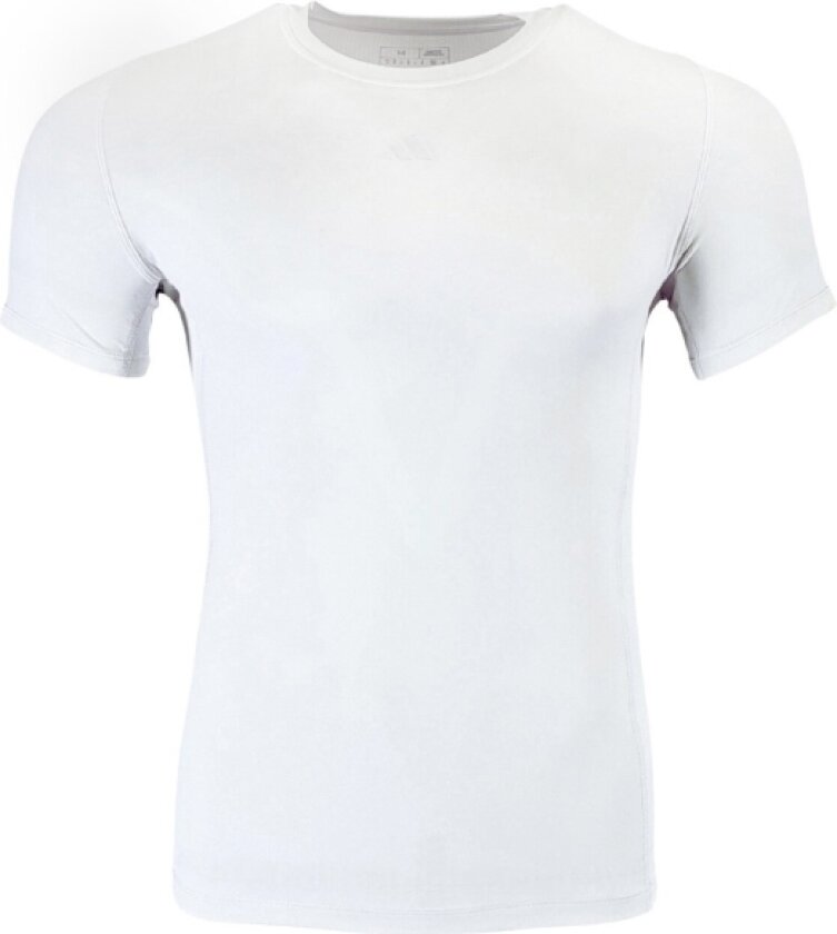 T-Skjorte For Menn Adidas Techfit Aeroready Kortermet Hvit Is7605 (M)