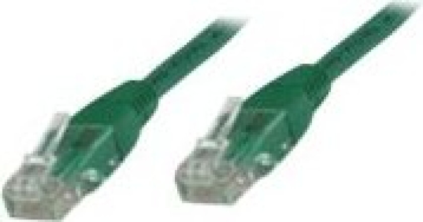Microconnect - Nettverkskabel - Rj-45 (Hann) Til Rj-45 (Hann) - 0.5 M - Utp - Cat 6 - Halogenfri - Grønn