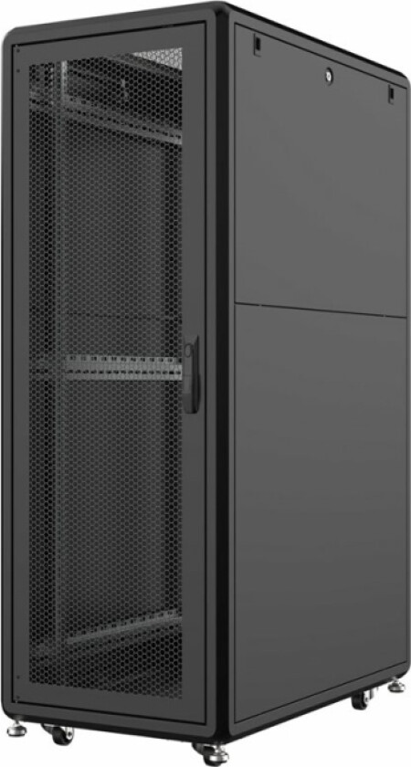 By Logon - Rack Skap - 600 X 1000 Mm, Server Line - Free-Standing - Svart, Ral 9005 - 32U - 19"