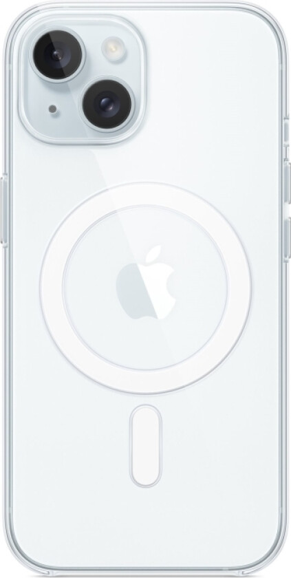 - Baksidedeksel For Mobiltelefon - Magsafe-Samsvar - Polykarbonat - Blank - For Iphone 15