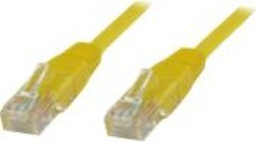 Microconnect - Nettverkskabel - Rj-45 (Hann) Til Rj-45 (Hann) - 50 Cm - Utp - Cat 5E - Gul