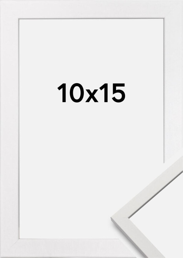 Ramme Edsbyn Hvit 10x15 Cm