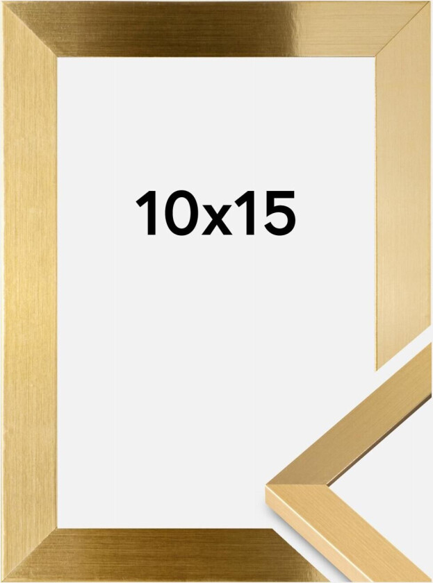 Ramme Selection Akrylglass Gull 10x15 Cm