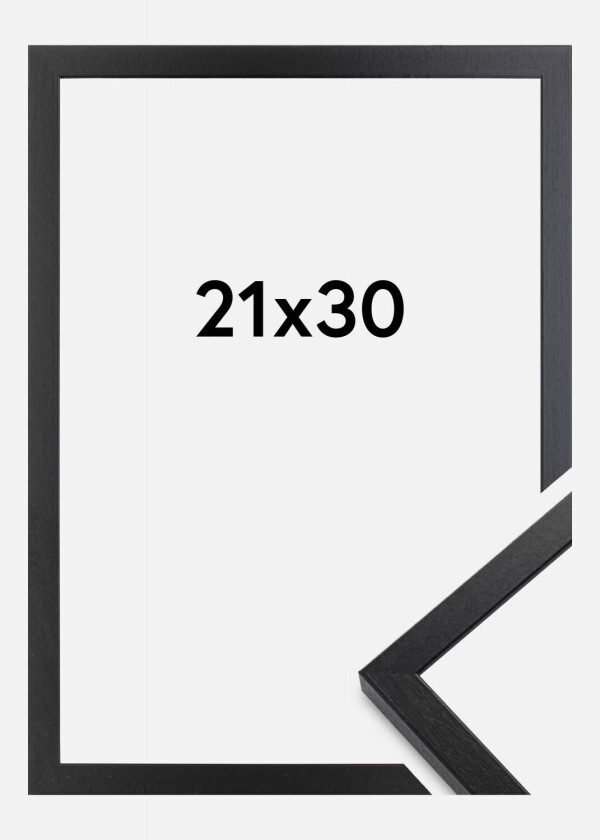 Bilde av Focus Ramme Soul Plekiglass Svart 21x30 Cm