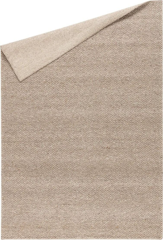 Flock ullteppe beige 170x240 cm