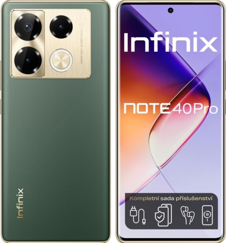Note 40 Pro 12/ 256Gb Vintage Green, Model X6850