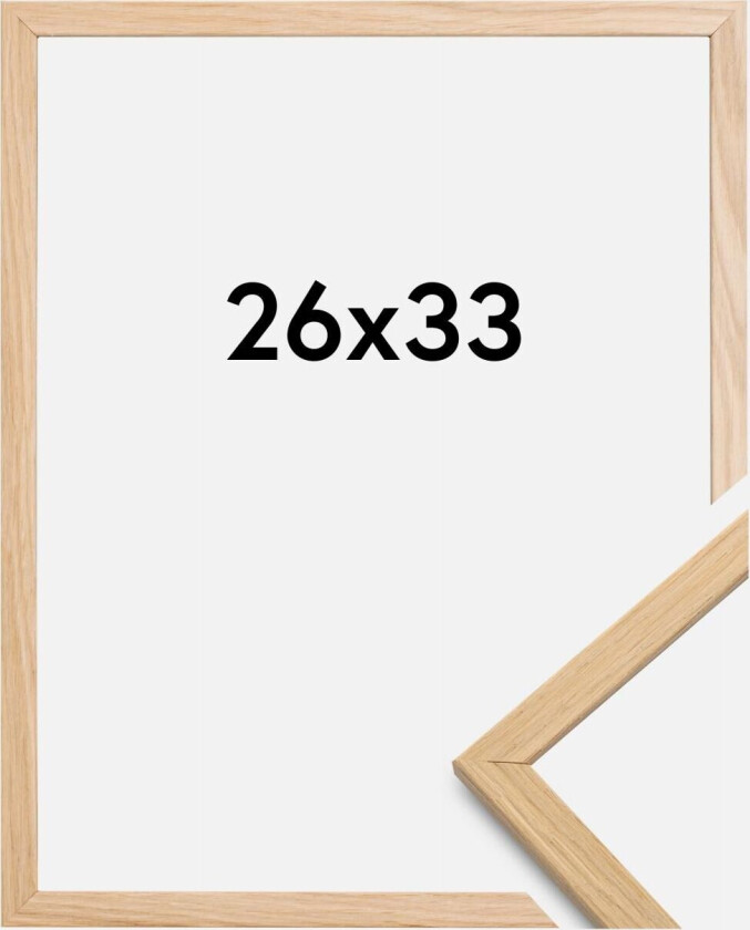 Ramme Edsbyn Akrylglass Eik 26x33 Cm
