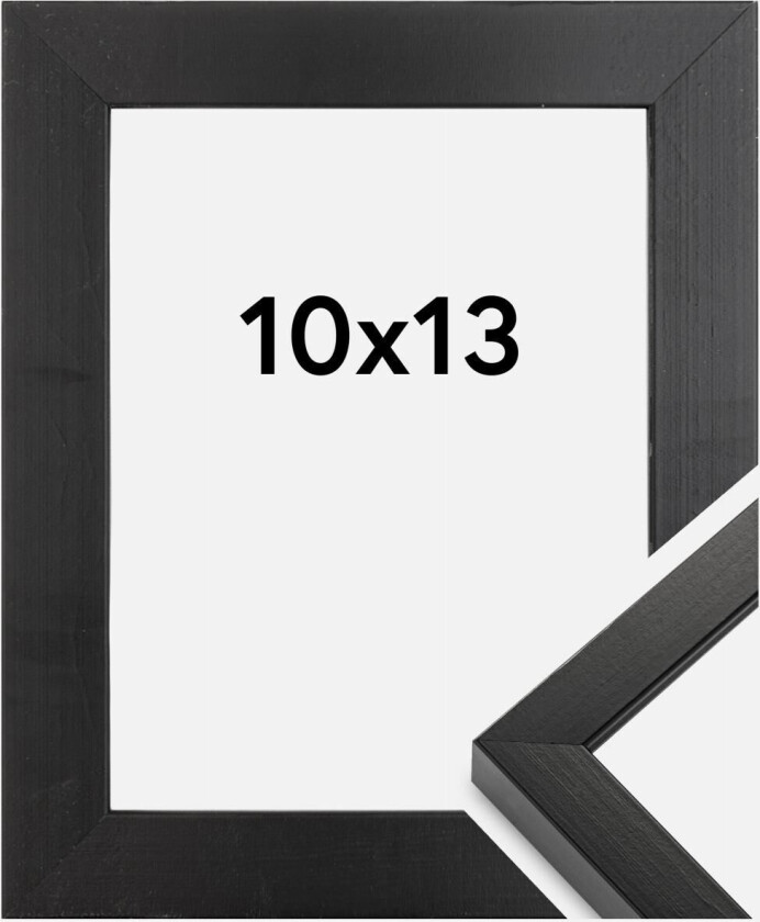 Ramme Amanda Box Svart 10x13 Cm