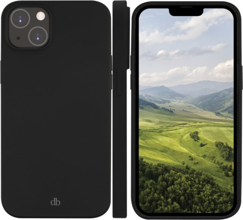 Dbramante1928 Nuuk - Baksidedeksel For Mobiltelefon - 100 % Resirkulert Plast - Svart - For Apple Iphone 14
