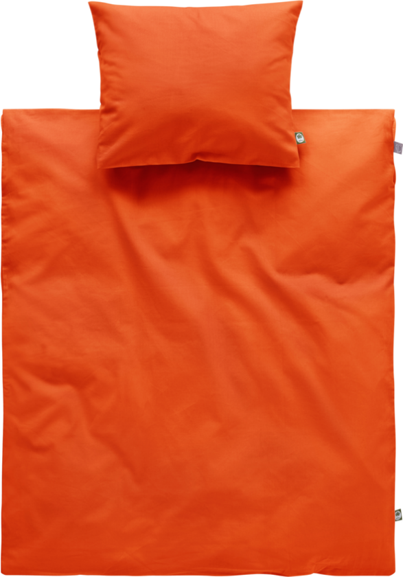 ZACK BABY sengesett vogn/vugge - økologisk Ketchup 18-1449