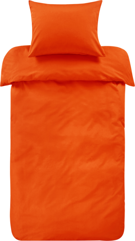 ZACK sengesett enkeltseng - økologisk Ketchup 18-1449