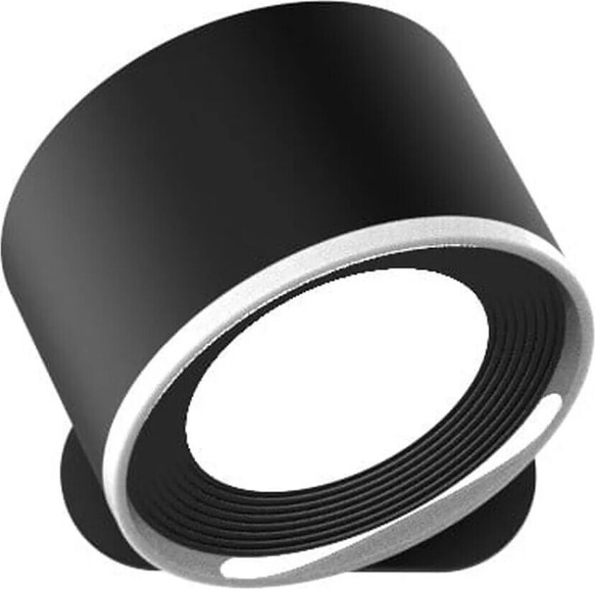 Magneto K2 vegglampe oppladbar 4,5W - Grafitt