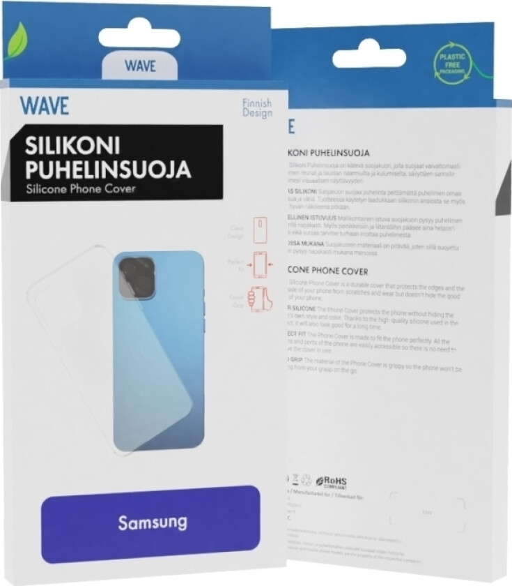 Silikondeksel, Samsung Galaxy S22 Ultra 5G, Gjennomsiktig