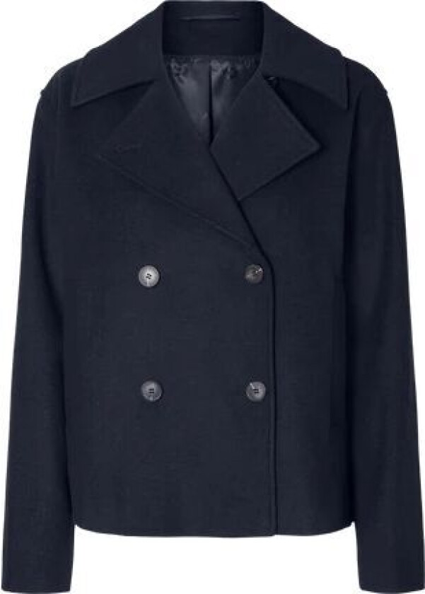 Alma Short Wool Jacket - Dark Sapphire 40
