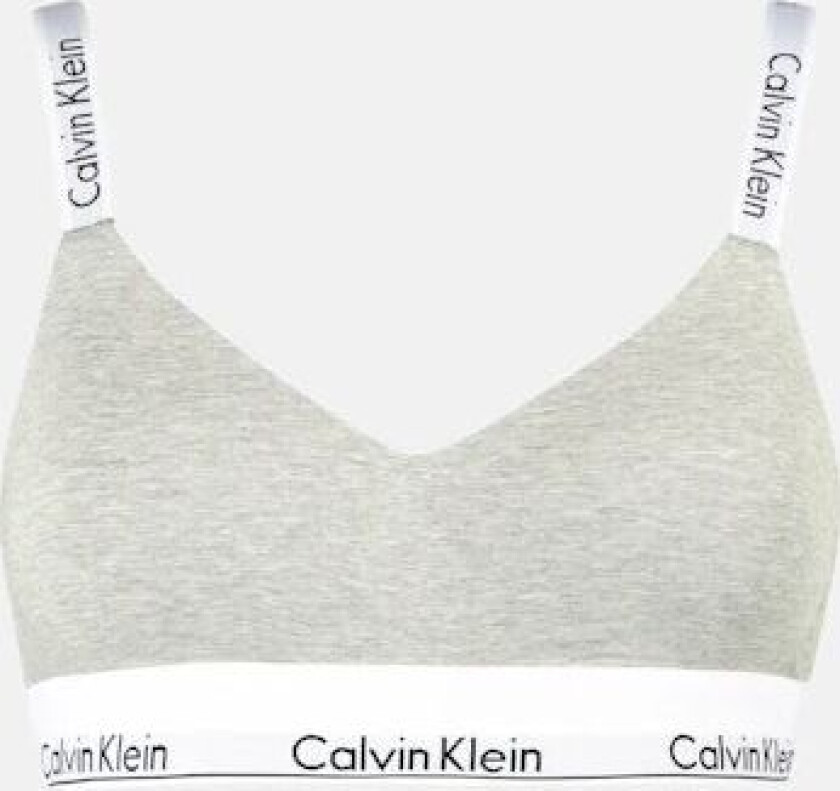 Light Lined Bralette Grey XS