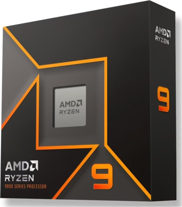 Amd Ryzen 9 9950X - 4.3 Ghz - 16-Kjerners - 32 Tråder - 64 Mb Cache - Socket Am5 - Pib/Wof