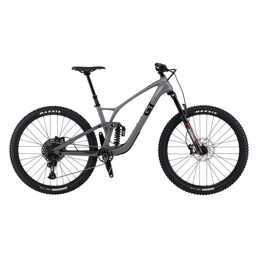 Gt Sensor Carbon Elite 1x12 Eagle 23, fulldempet terrengsykkel, MTB-sykkel, unisex Gloss Wet Cement