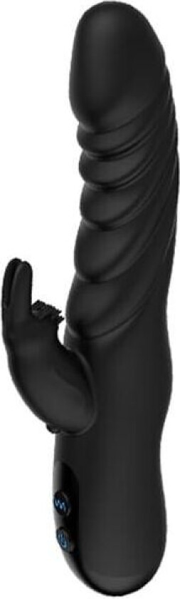 Black Silicone Rabbit Vibrator Rabbitvibrator