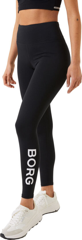 Women's Borg Logo Tights Black Beauty XS
