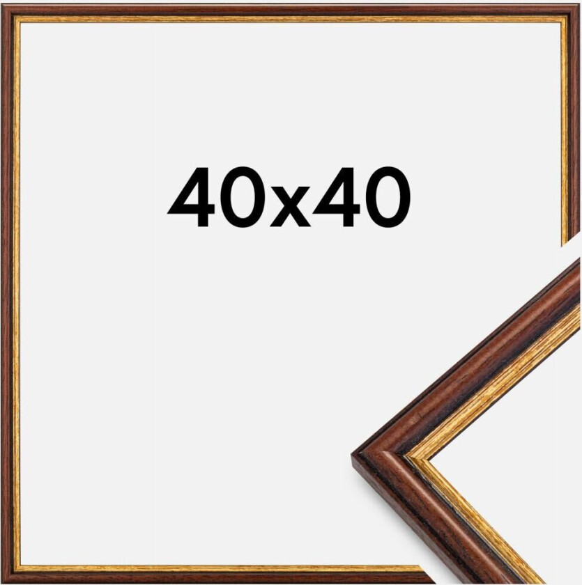 Ramme Horndal Brun 40x40 Cm