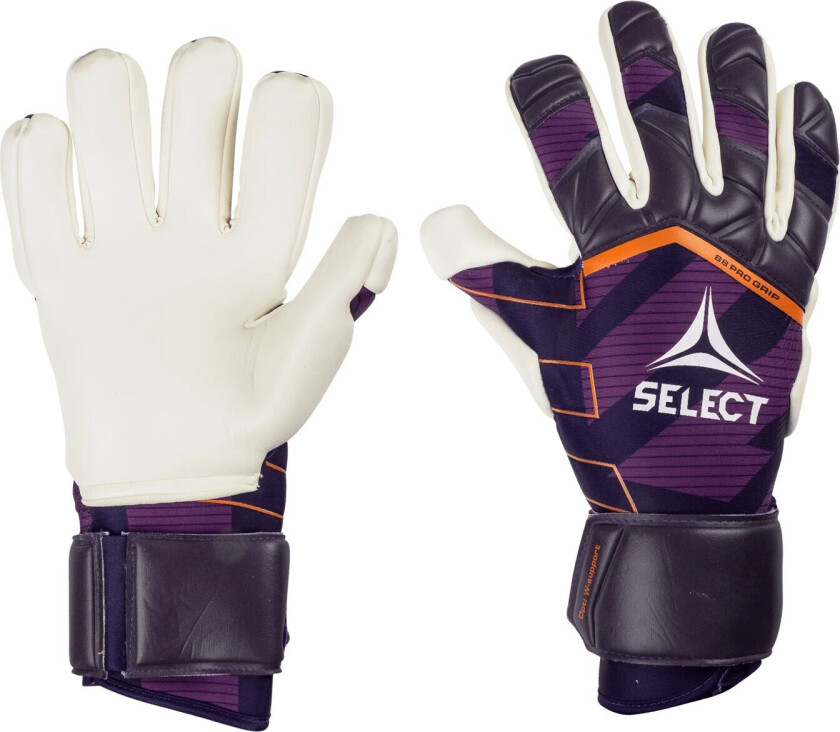 Select GK gloves 88 Pro Grip v24, keeperhanske, unisex purple/white