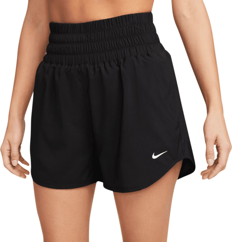 One Dri-FIT Ultra High-Waist 3" Shorts, treningsshorts, dame BLACK/REFLECTIVE SIL