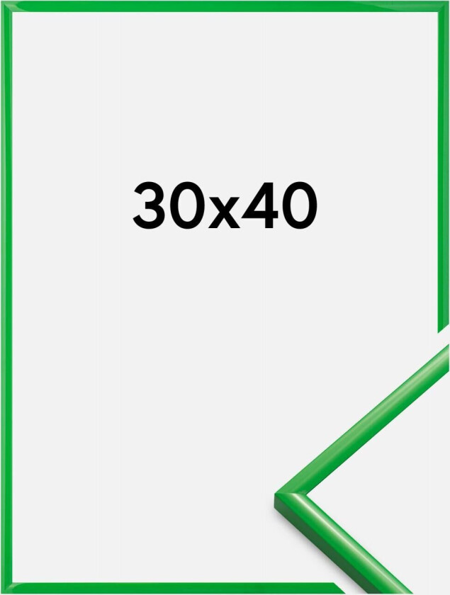 Ramme New Lifestyle Akrylglass Grass Green 30x40 Cm