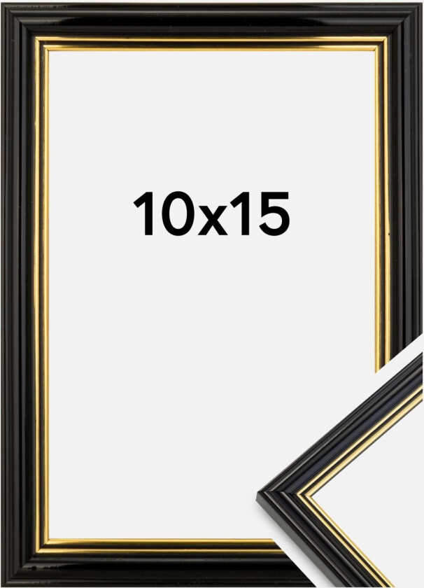 Ramme Classic Svart 10x15 Cm
