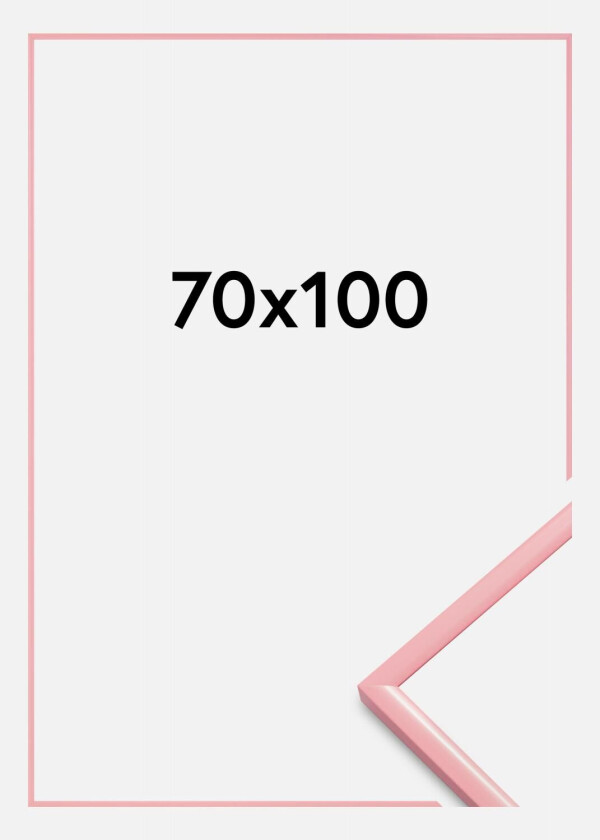 Ramme New Lifestyle Akrylglass Rosa 70x100 Cm