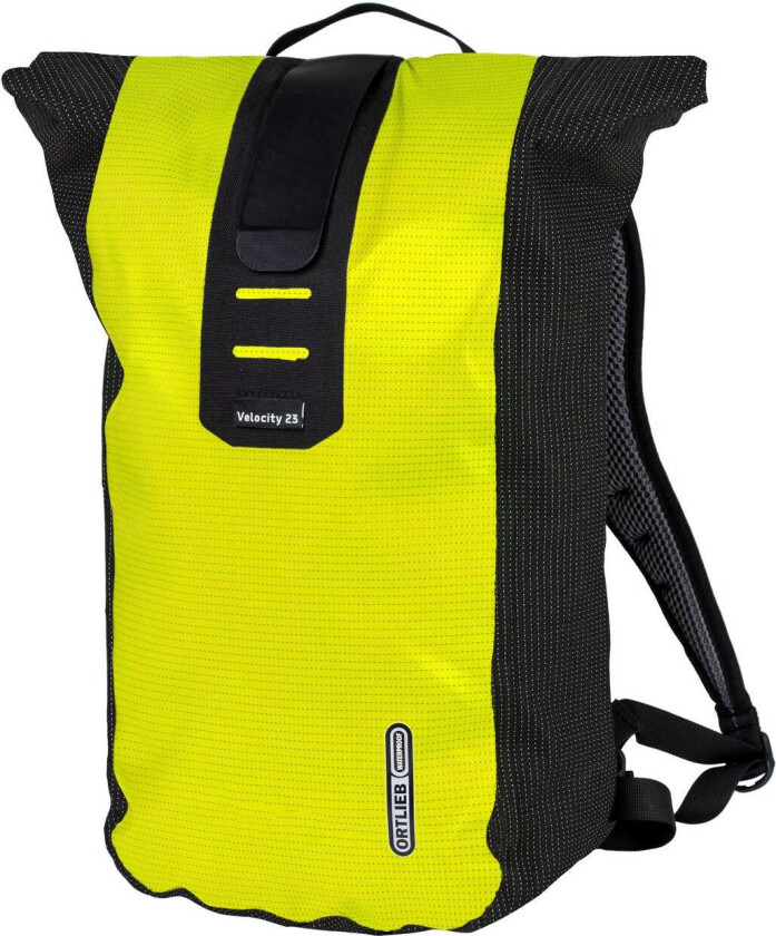 Velocity High Visibility Black Reflex Ryggsekk Gul