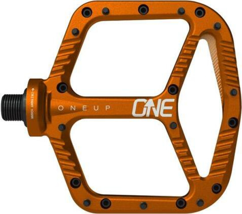 Aluminium Flats Pedaler Oransj