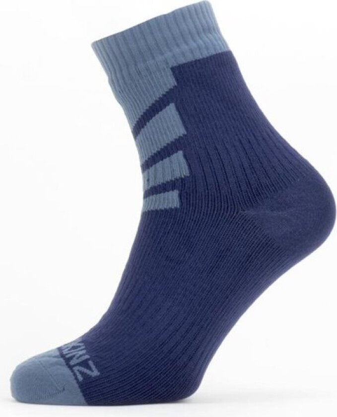 Waterproof Warm Weather Ankle Length Socks Navy Blue