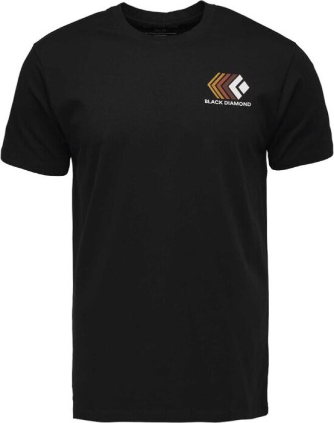 M Faded Ss Tee Black