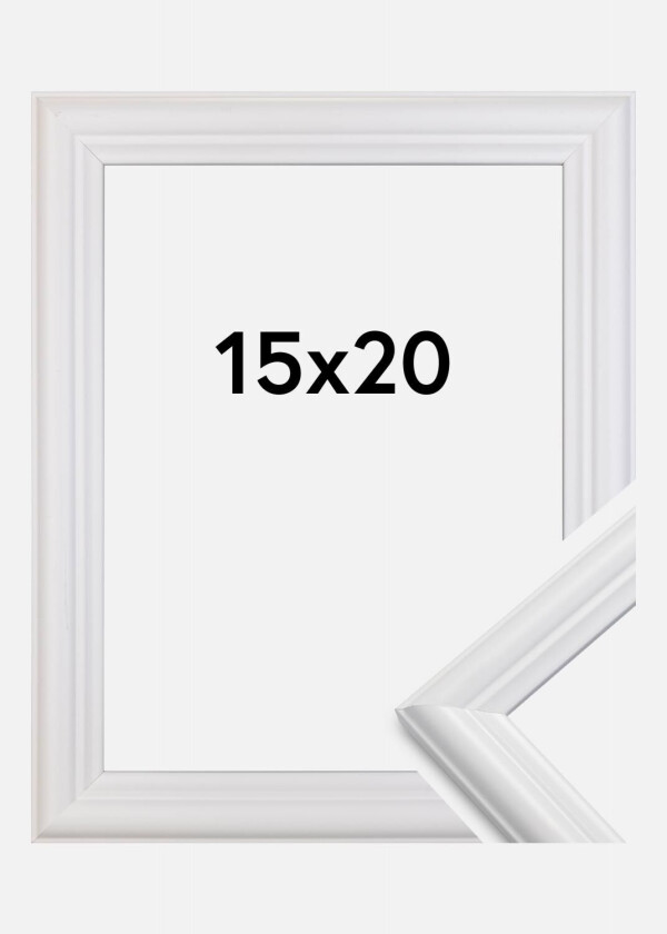 Ramme Siljan Hvit 15x20 Cm