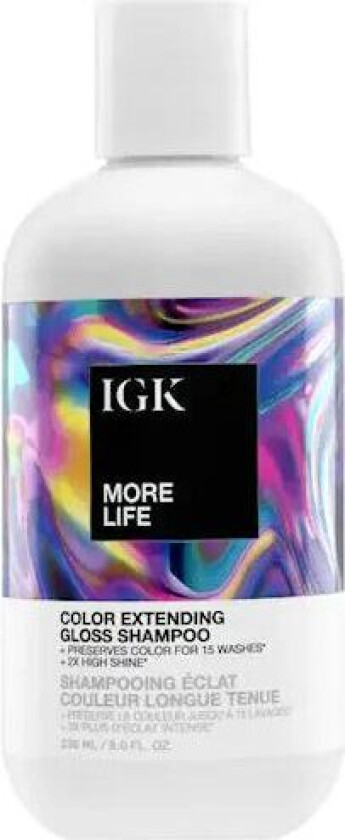 Igk More Life Color Extending Gloss Shampoo