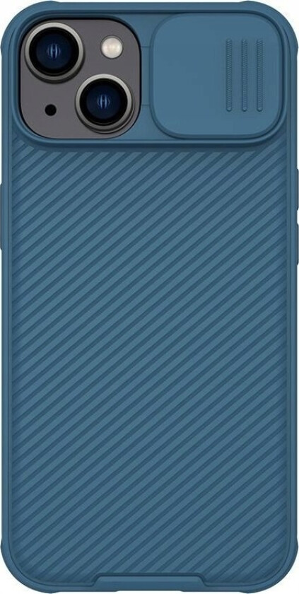Nillkin Camshield Pro Magnetic Case Iphone 14 Plus Cover Camera Protector Blå (Med Magsafe)