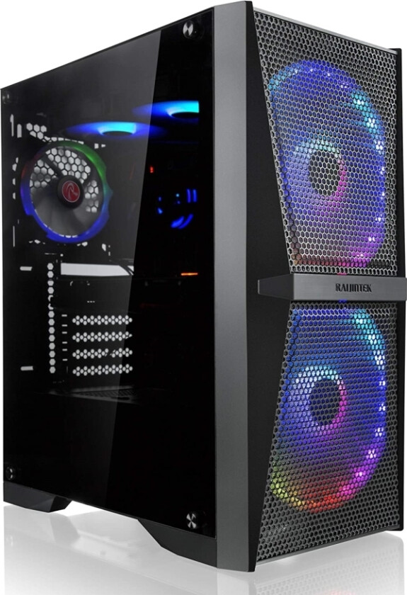 Raijintek Silenos Ms Pro Midi-Tower - Svart