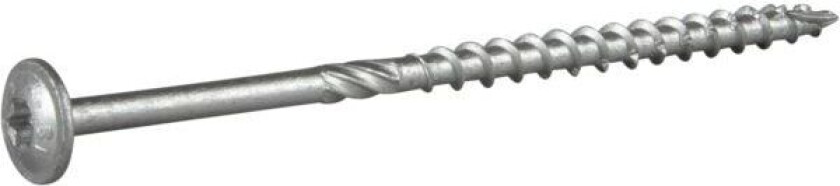 113115 Treskrue 6 mm Ø, WAF, CorrSeal 120 mm, 50-pakning
