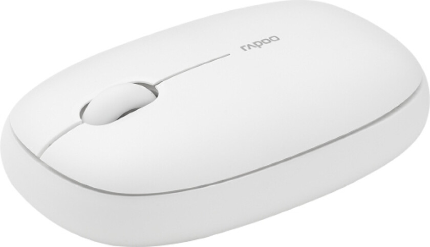 M660 Silent - Hvit (Superstille Multi-Modus Trådløs Optisk Mus)