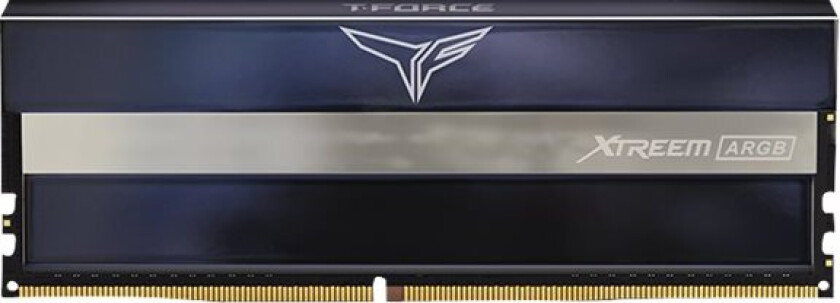 T-Force Xtreem Argb - Ddr4 - Sett - 64 Gb: 8 X 8 Gb - Dimm 288-Pin - 3600 Mhz / Pc4-28800 - Cl18 - 1.35 V - Ikke-Bufret - Ikke-Ecc - Blå