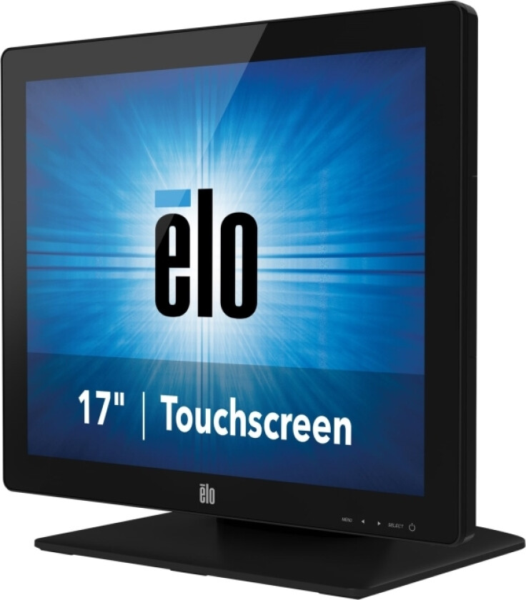 Elo Desktop Touchmonitors 1717L Itouch Zero-Bezel - Led-Skjerm - 17" - Berøringsskjerm - 1280 X 1024 @ 75 Hz - 250 Cd/M² - 800:1 - 5 Ms - Vga - Svart