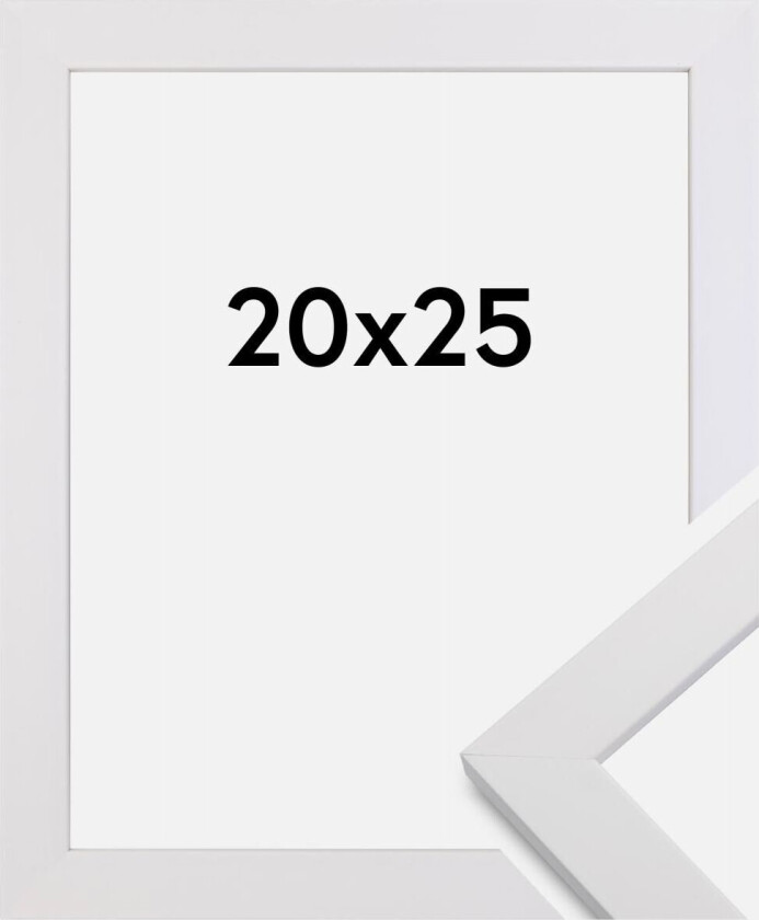 Ramme White Wood 20x25 Cm