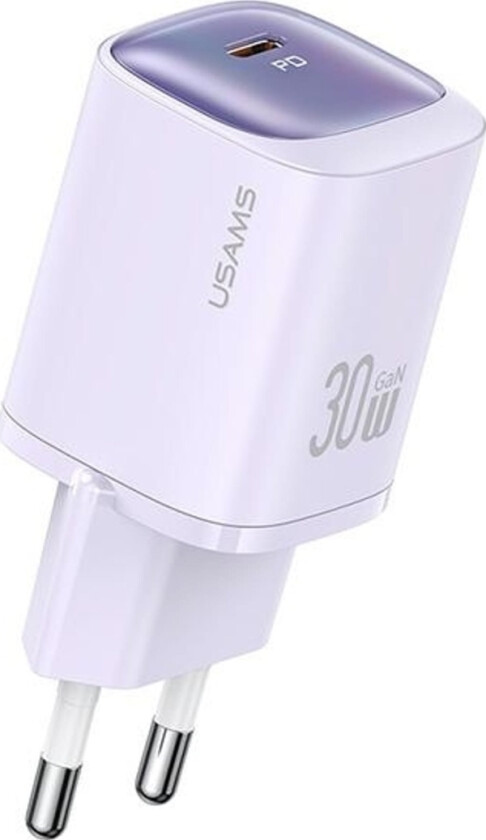 adowarka Usams Usams ad. Siec. Cc251 30W Gan Usb-C Fast Charging Hc Series Fioletowy/Purple Cc251tc03