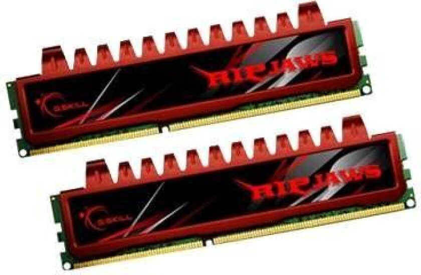 Ripjaws - Ddr3 - Sett - 8 Gb: 2 X 4 Gb - Dimm 240-Pin - 1333 Mhz / Pc3-10666 - Cl9 - 1.5 V - Ikke-Bufret - Ikke-Ecc