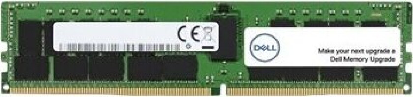 - Ddr4 - Modul - 32 Gb - Dimm 288-Pin - 2933 Mhz / Pc4-23400 - 1.2 V - Registrert - Ecc - Oppgradering - For Poweredge C4140, C6420