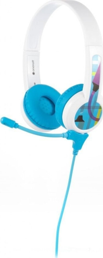 Buddyphones Studybuddy Kids Hodetelefoner Med Kabel (Blå)