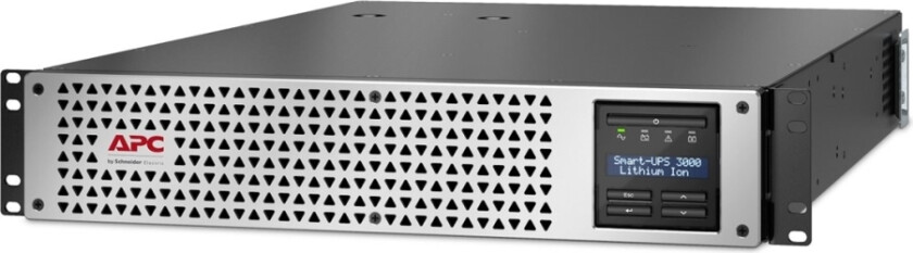 Apc Smart-Ups Lithium Ion - Ups (Kan Monteres I Rack) - Linjeinteraktiv, 8X Iec C13, 1X Iec C19, Smartconnect+Smartslot, Avr, Lcd, Med Administrasjon