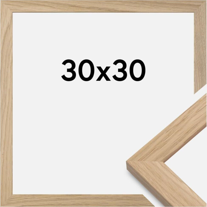 Ramme Oak Wood 30x30 Cm