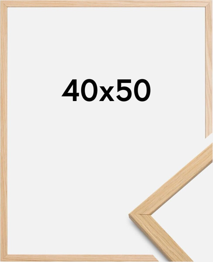 Ramme Edsbyn Akrylglass Eik 40x50 Cm